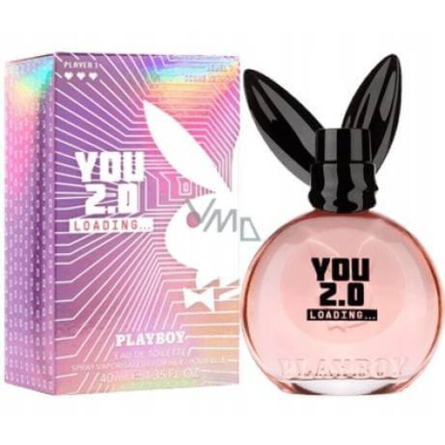 PLAYBOY YOU 2.0 LOADING FOR HER eau de toilette 1×40ml, eau de toilette voor vrouwen