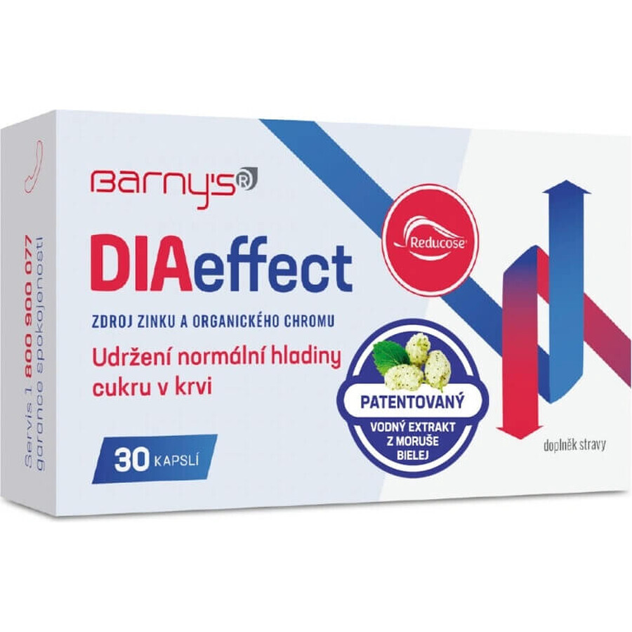 Barny's DIAeffect 1×30 cps, complément alimentaire