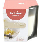 Bolsius Aromatic 2.0 Bouteille 95x95mm Bouteille 95x95mm Vanille, bougie parfumée 1×1 pc, bougie parfumée