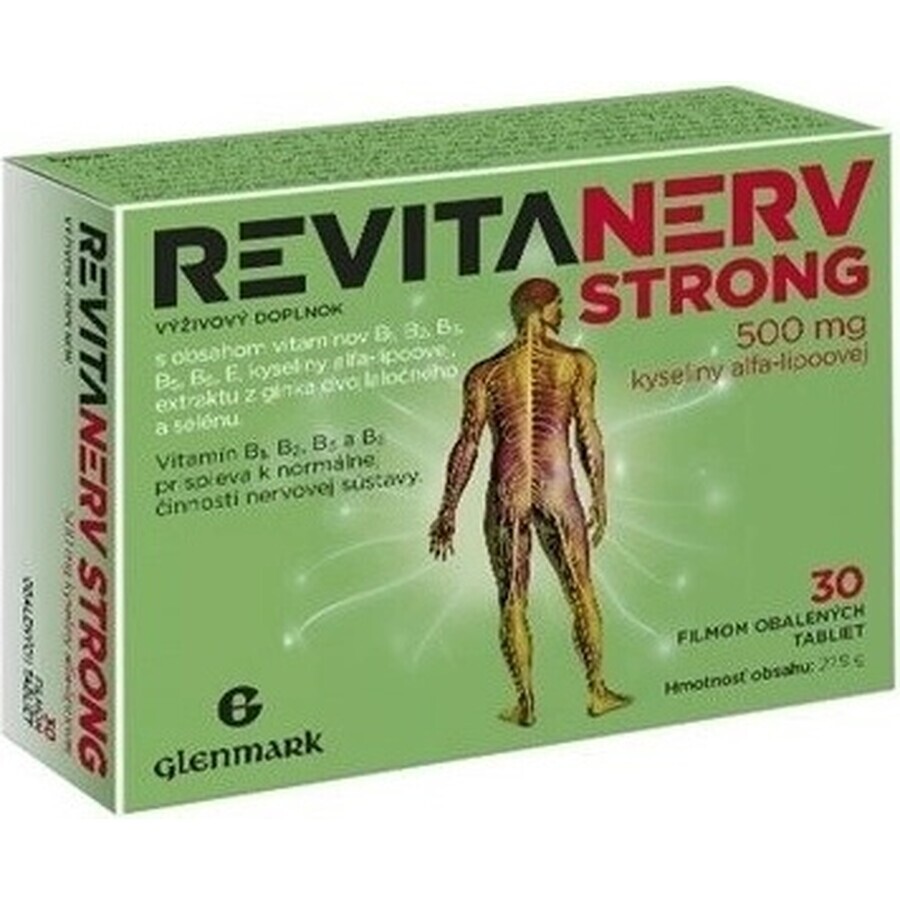 REVITANERV FUERTE 1×30 tbl