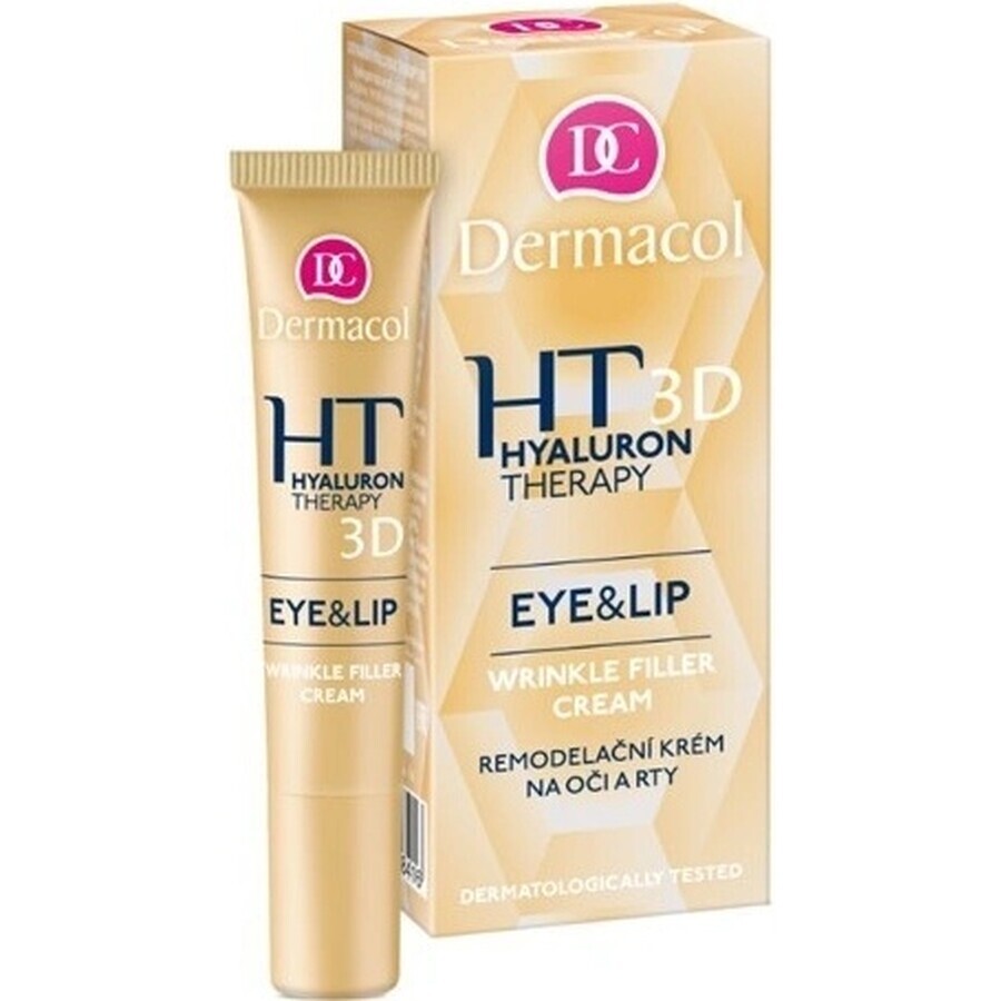 DERMACOL HYALURON THERAPY 3D Eye and Lip Contour 1×15 ml, eye cream