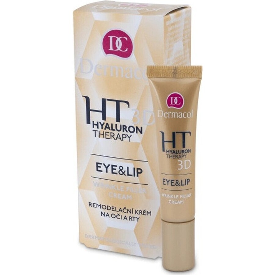 DERMACOL HYALURON THERAPY 3D Eye and Lip Contour 1×15 ml, eye cream