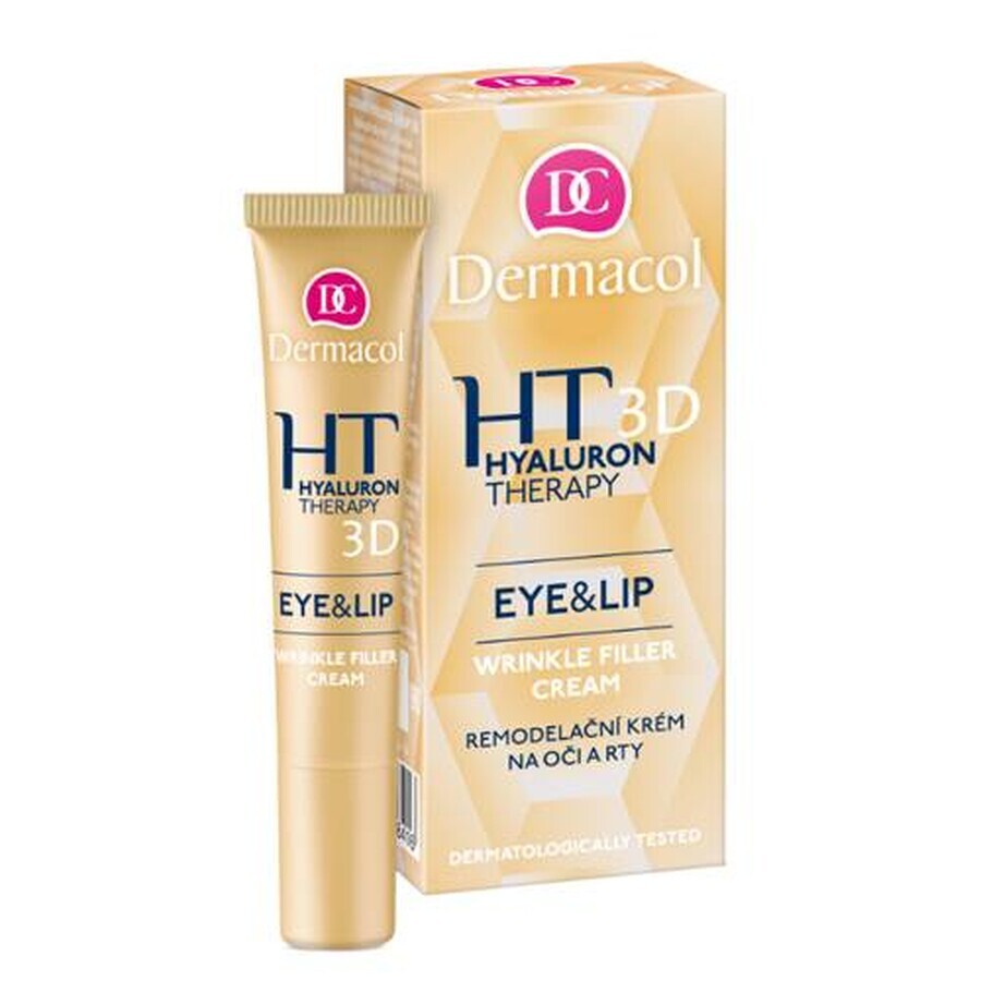 DERMACOL HYALURON THERAPY 3D Eye and Lip Contour 1×15 ml, eye cream