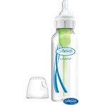 Dr.BROWN'S BABY BOTTLE OPTIONS+ 250 ml 1×1 pc, narrow, 0M+, anti-colic, plastic, white