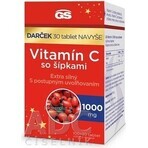 GS Vitamine C1000 avec cynorrhodon 1×130 tbl, complément alimentaire