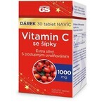 GS Vitamine C1000 avec cynorrhodon 1×130 tbl, complément alimentaire