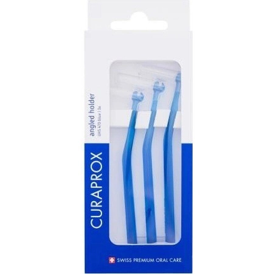 CURAPROX UHS 470 soporte azul 1×3 piezas, cepillo interdental