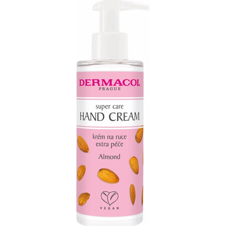 Dermacol Super Care Hand Cream Almond 1×150 ml, crème pour les mains