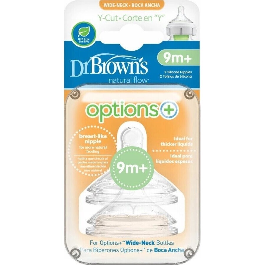 DR.BROWNS OPTIONS+ WN Y-CUT 1×2 st, fopspenen