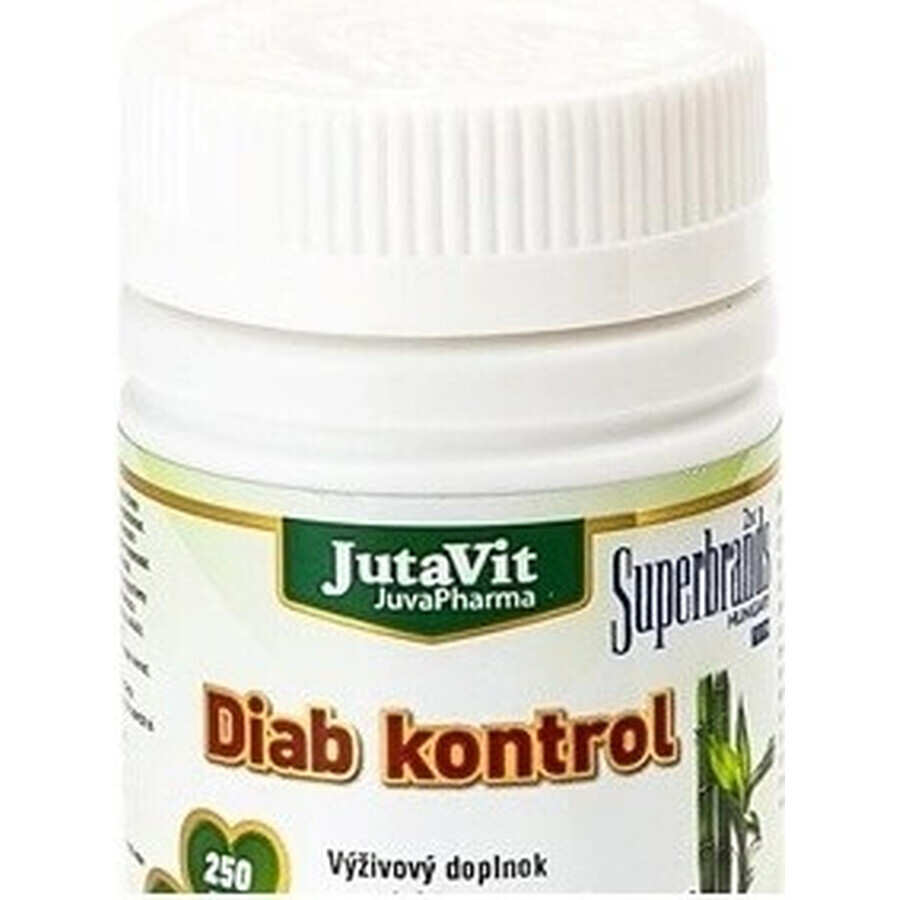 JutaVit Diab Control + chrome organique tbl 1x80 pcs