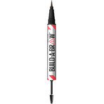 Maybelline New York Build A Brow 260 Deep Brown 1×1 Marqueur et gel à sourcils 1×1, Marqueur et gel à sourcils