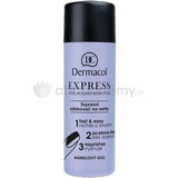 Dermacol Express dissolvant de vernis à ongles 1×120 ml, dissolvant de vernis à ongles