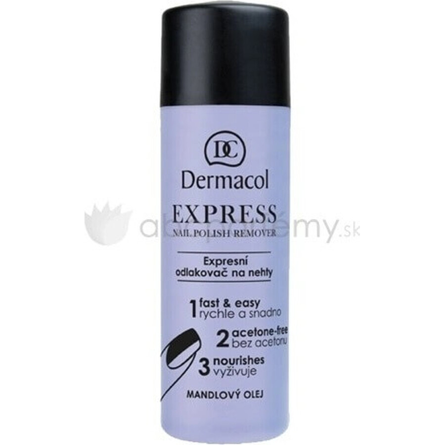 Dermacol Express nagellak remover 1×120 ml, nagellak remover