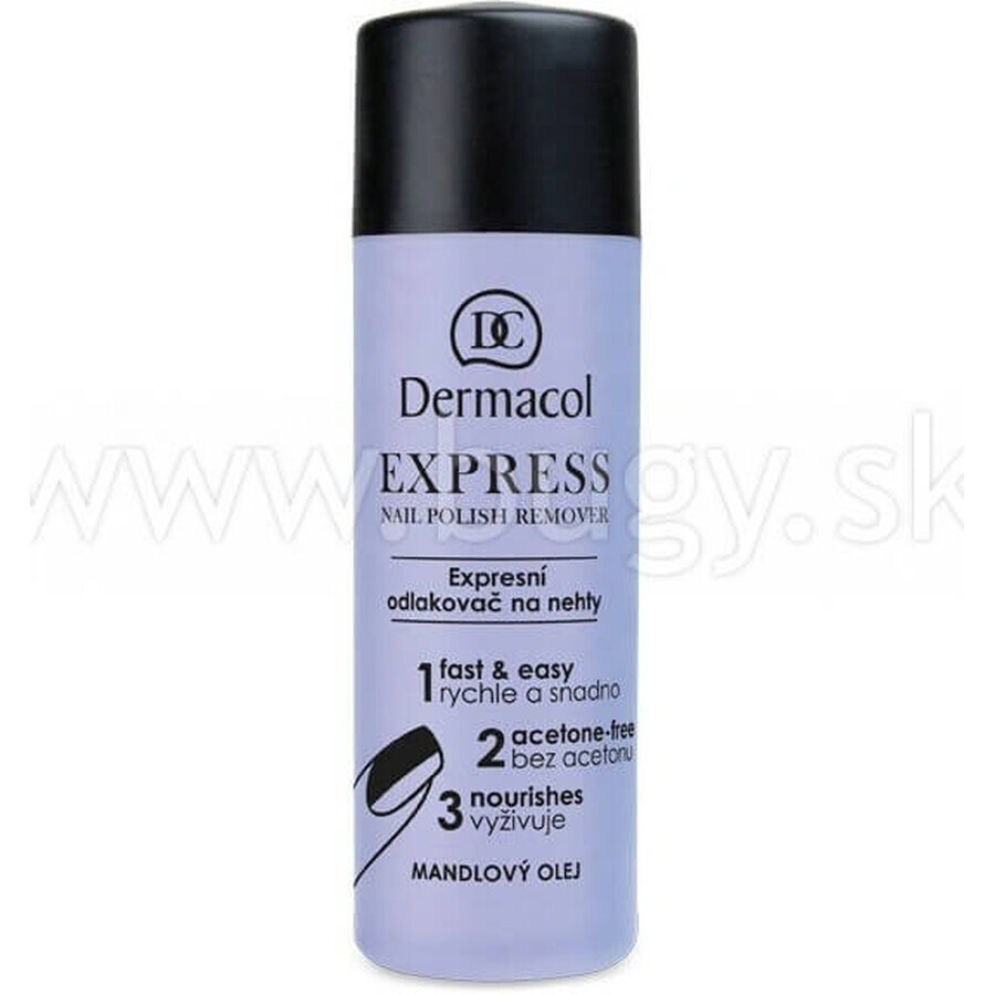 Dermacol Express nagellak remover 1×120 ml, nagellak remover