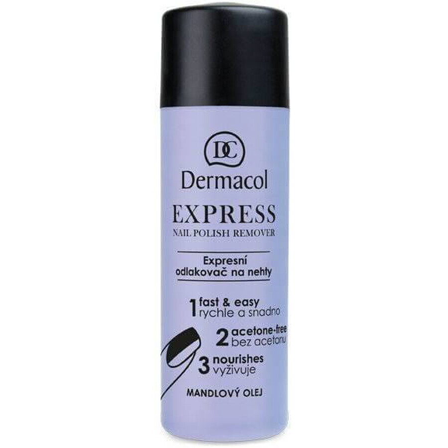 Dermacol Express nagellak remover 1×120 ml, nagellak remover