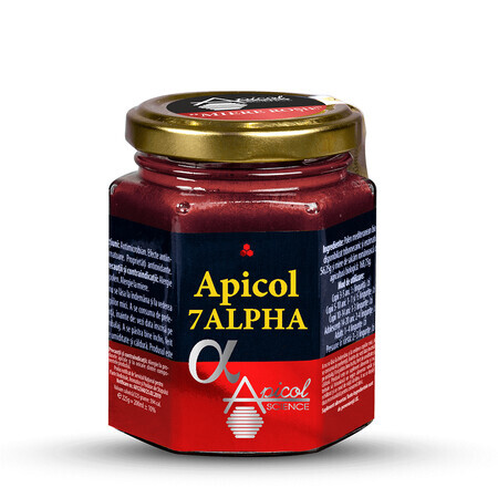 Apicol 7 Alpha, miel rouge, 235 gr, Apicol Science