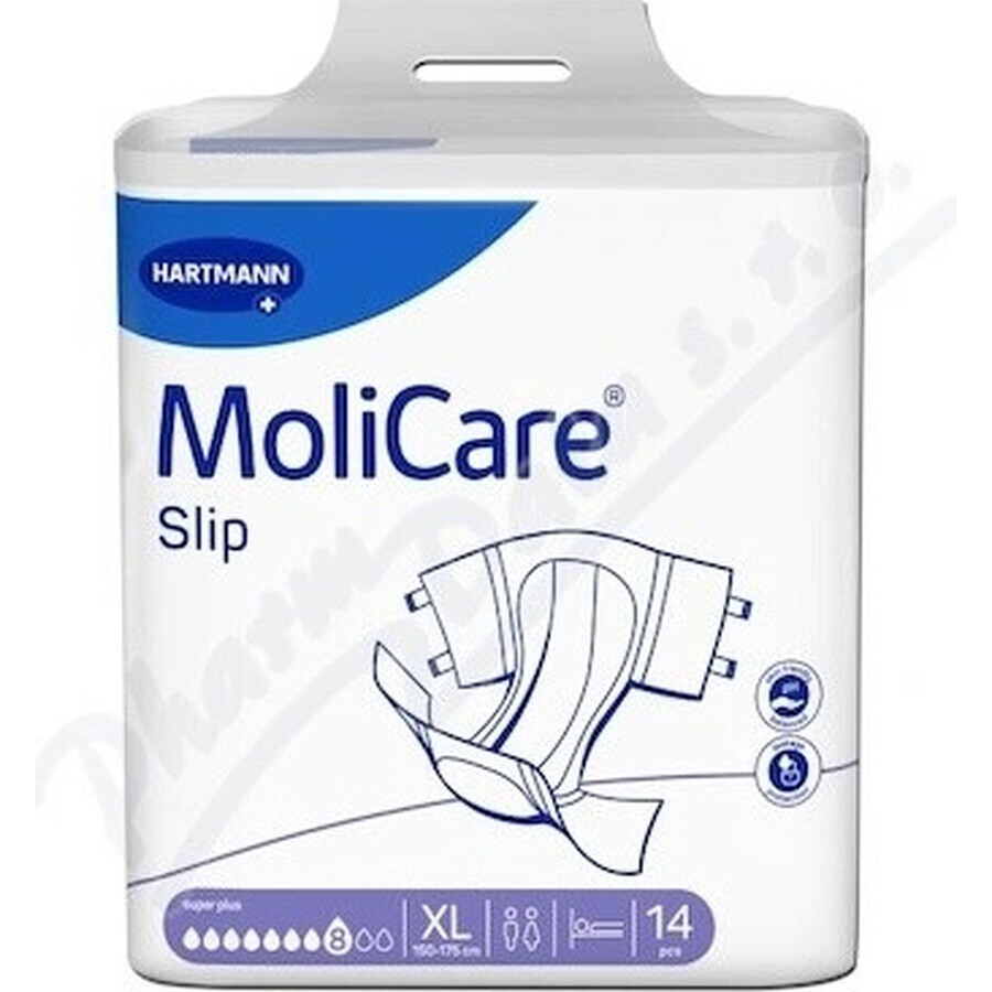 MoliCare Premium Slip Super plus 8 picături XL 1×14 buc, chiloți pentru incontinență