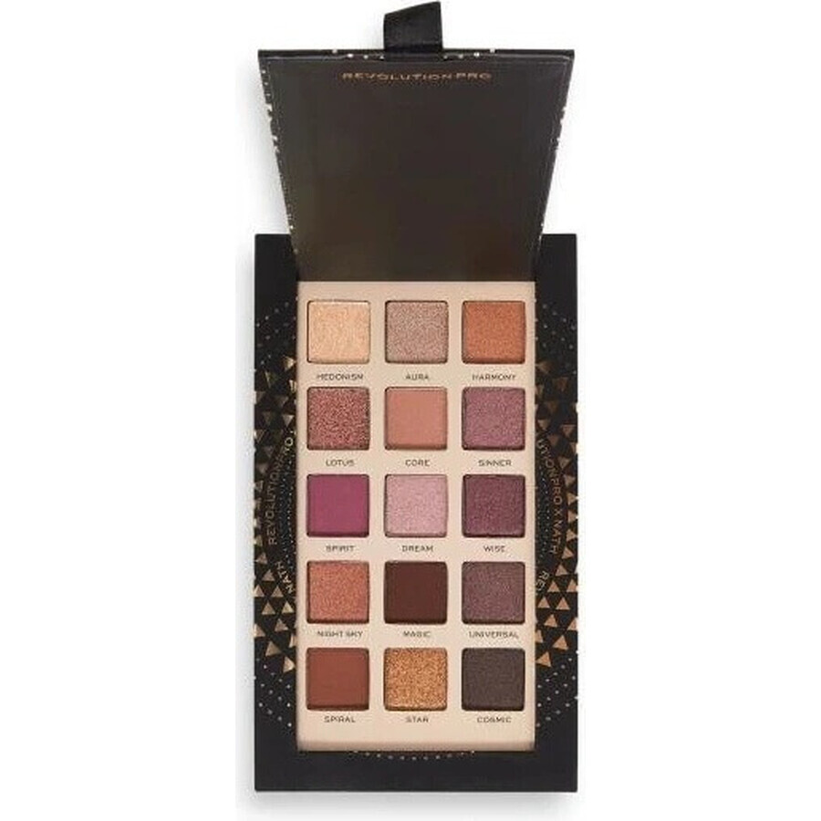 Revolution PRO, X Nath Night, palette d'ombres à paupières 1×16,50 g, palette d'ombres à paupières