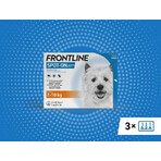 FRONTLINE spot-on for DOG S 3 x 0,67 ml 3x0,67 ml 3x0,67 ml, solution pour chiens