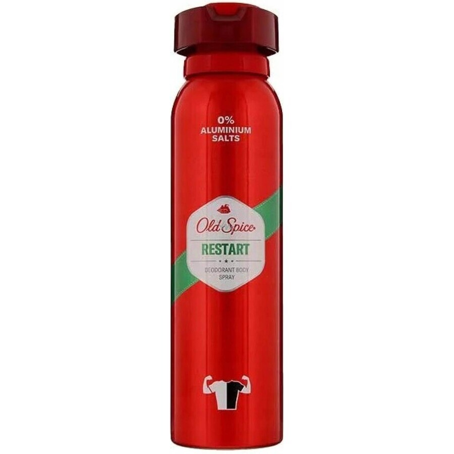 OLD SPICE SPRAY RESTART 1×150 ml, déodorant