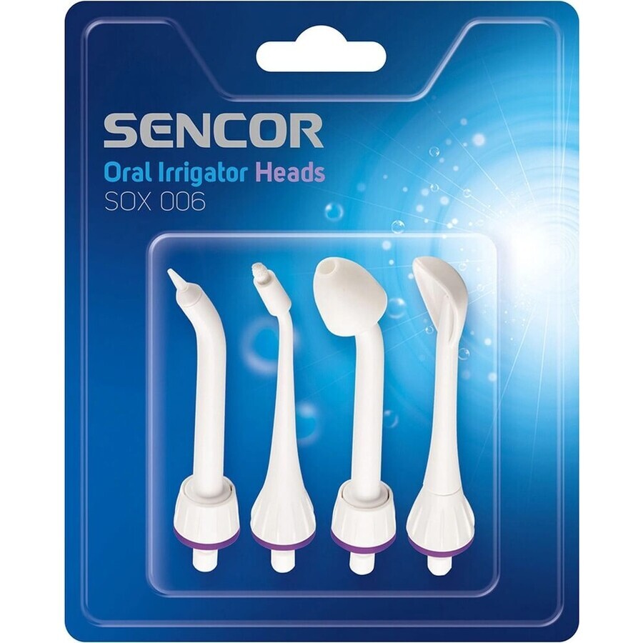 SENCOR SOX 006 SOX TESTS 1×11 pcs, têtes de remplacement pour douche buccale