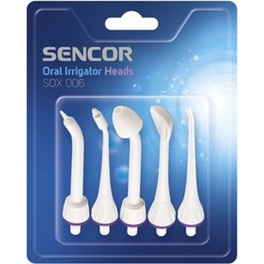 SENCOR SOX 006 SOX TESTS 1×11 pcs, têtes de remplacement pour douche buccale