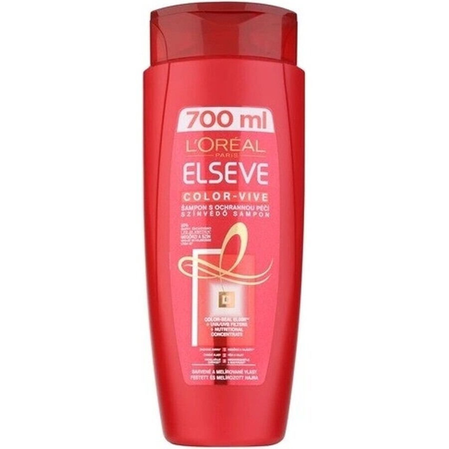 L'Oréal Paris Elseve Color Vive Color Vive shampoo for dyed hair 1×700 ml, prolongs hair color