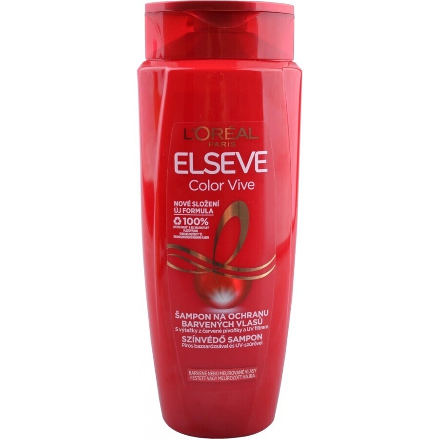 L'Oréal Paris Elseve Color Vive Color Vive shampoo for dyed hair 1×700 ml, prolongs hair color