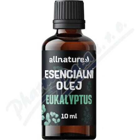 Allnature Eucalyptus huile essentielle 1×10 ml, huile essentielle