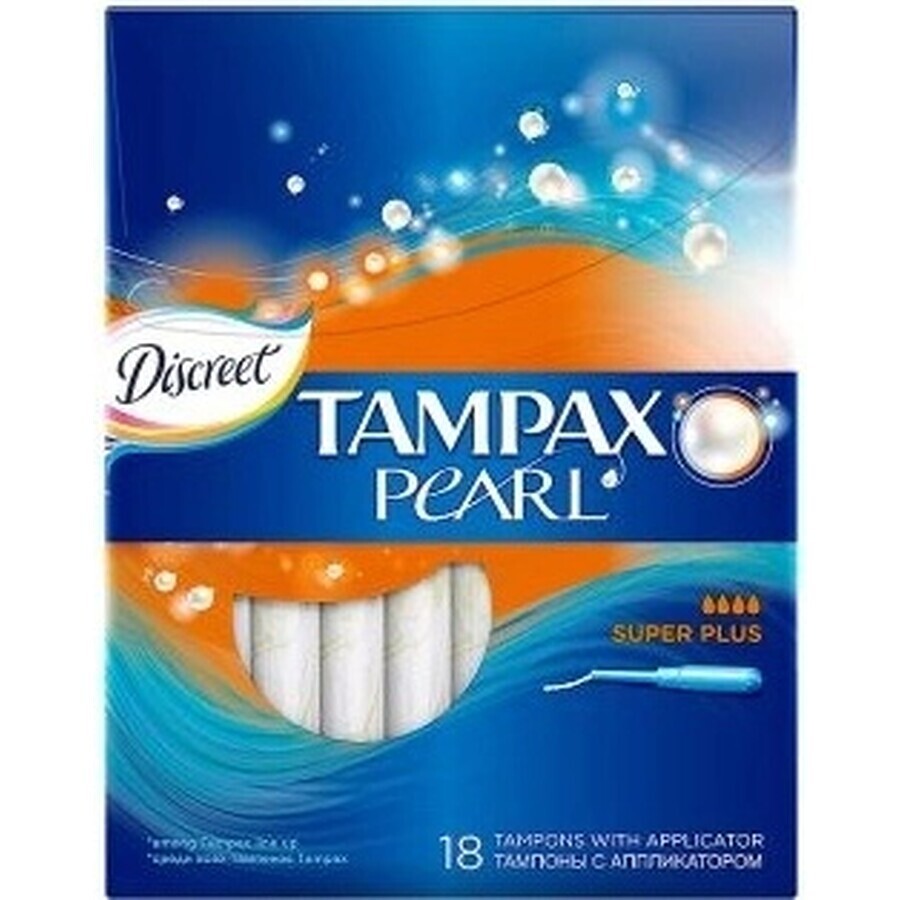 Tampax NON-PLASTIC Super Plus 18 stuks 1×18 stuks, maandverband