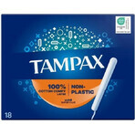 Tampax NON-PLASTIC Super Plus 18 stuks 1×18 stuks, maandverband