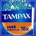 Tampax NON-PLASTIC Super Plus 18 stuks 1×18 stuks, maandverband