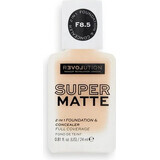 Revolution Relove, Foundation Supermatte F2, maquillage 1×24 ml, maquillage