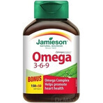 JAMIESON OMEGA 3-6-9 1×200 tbl, voedingssupplement