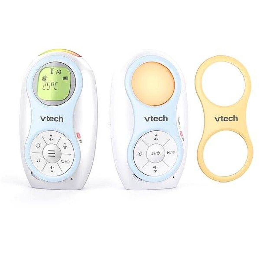 VTECH DM1215, moniteur de bébé à double batterie avec enregistrement audio 1×1pcs, moniteur de bébé