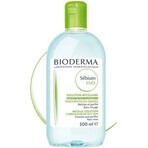 BIODERMA Sébium H2O eau micellaire pour peaux grasses et acnéiques 1×500 ml, eau micellaire