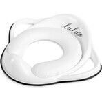 MALTEX Reductor de asiento de inodoro con asas blandas Lulu blanco 1×1 ud, ayuda niños