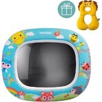 BENBAT Rétroviseur enfant Night&Day - Forest Friends 0m+ 1×1 pc, miroir enfant