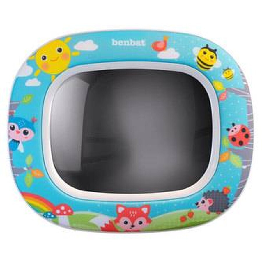 BENBAT Rétroviseur enfant Night&Day - Forest Friends 0m+ 1×1 pc, miroir enfant