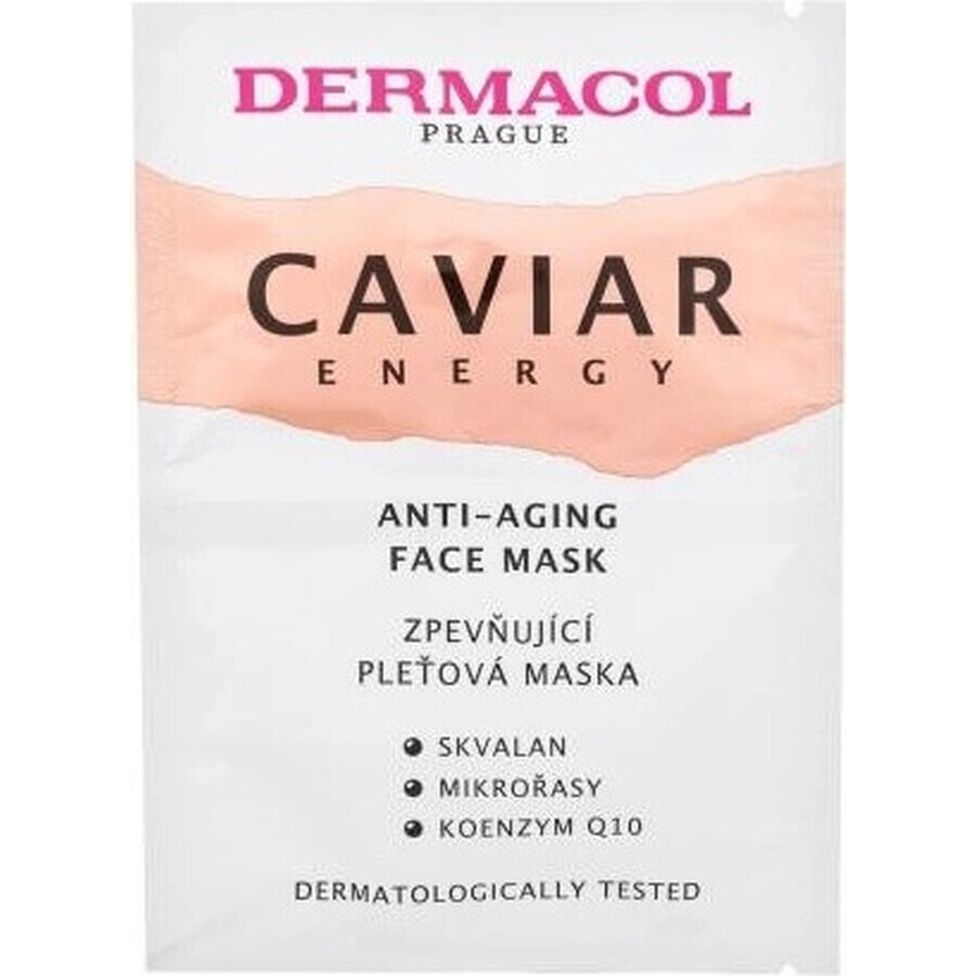 Dermacol Caviar energy face mask 1×1 pc, masque de visage