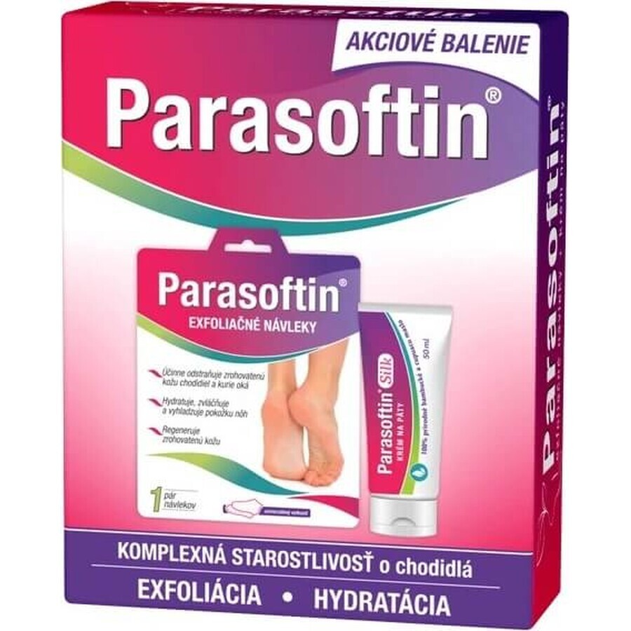 PARASOFTIN Action sleeve + cream 1×1 pc, cream