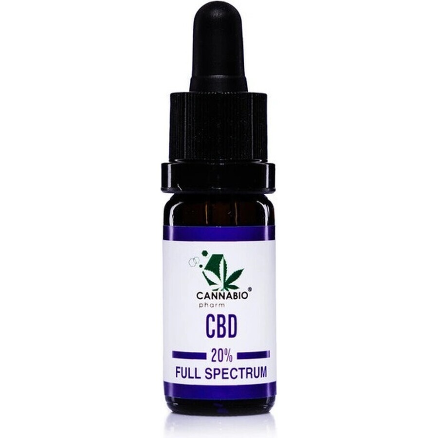 CANNABABIOpharm CBD 20% FULL SPECTRUM 1×10 ml, Aceite de CBD