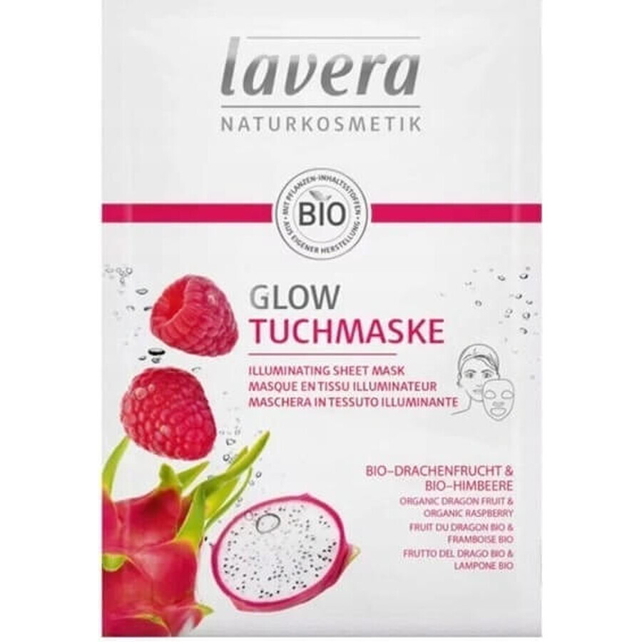 Lavera Maschera tessile illuminante 21ml 1×1 pz.