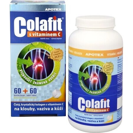 COLAFIT with vitamin C 1×1 set, cubes 60 pcs + tbl 60 pcs