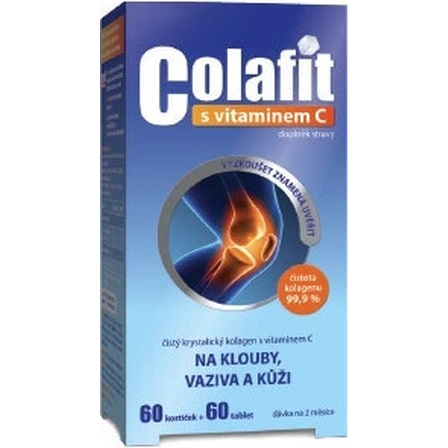 COLAFIT with vitamin C 1×1 set, cubes 60 pcs + tbl 60 pcs