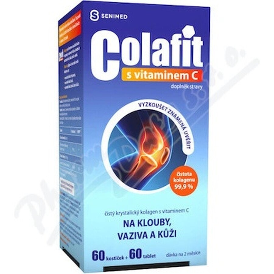 COLAFIT with vitamin C 1×1 set, cubes 60 pcs + tbl 60 pcs