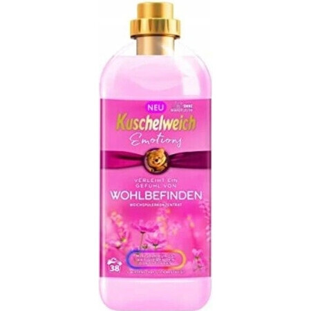 Kuschelweich Weichspüler - Pink Emotions, 38 Wäschen 1×1 l, Weichspüler