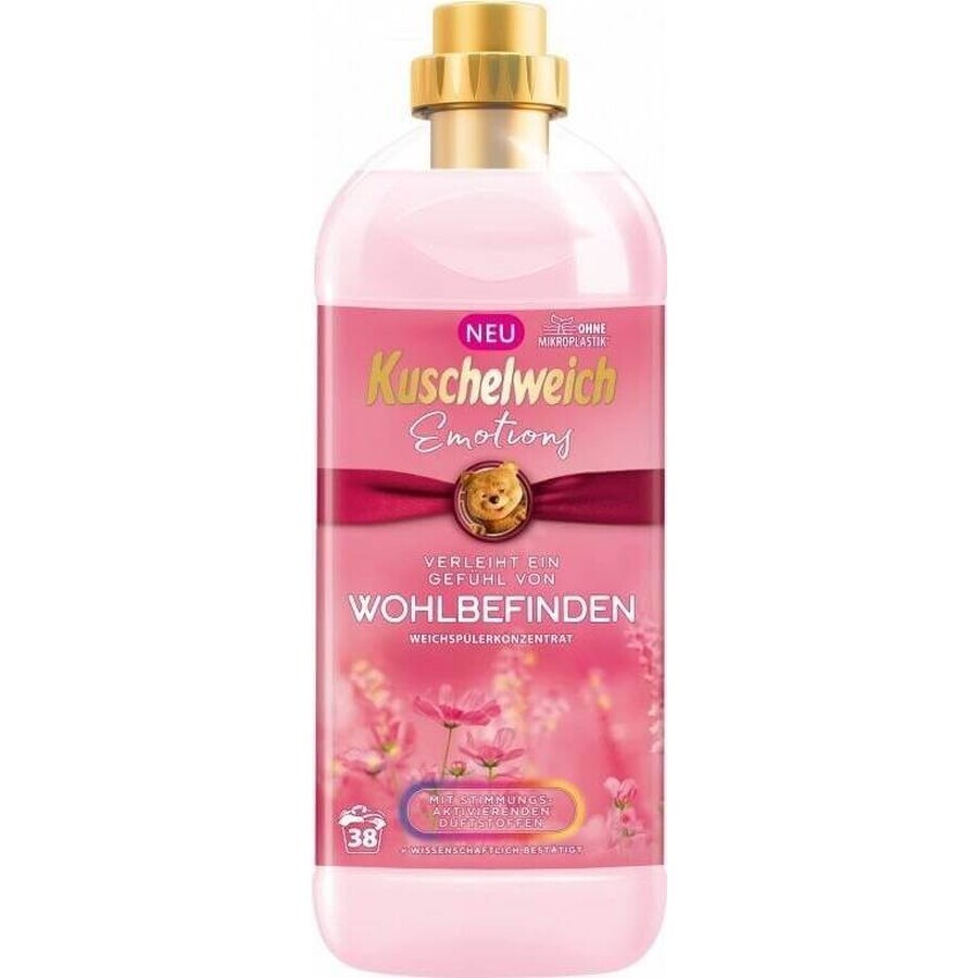 Kuschelweich Weichspüler - Pink Emotions, 38 Wäschen 1×1 l, Weichspüler