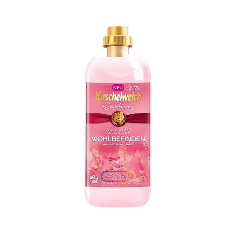 Kuschelweich Weichspüler - Pink Emotions, 38 Wäschen 1×1 l, Weichspüler