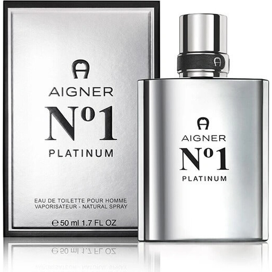 Aigner No. 1 Platinum Edt 100ml 1×100 ml, Eau de toilette